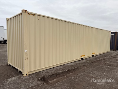 2025 40 ft High Cube Storage Container