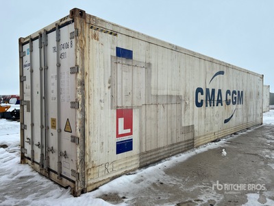 2008 40 ft High Cube Refrigerated Storage Container (Inoperable)