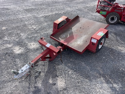 1999 Barreto E3X4TBT 4 ft S/A Apparatuur aanhangwagen