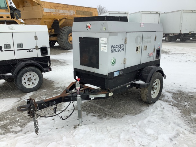 2019 Wacker Neuson G25 20 kW Mobile Generator Set