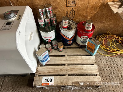 Antique Oil Pails & Cans