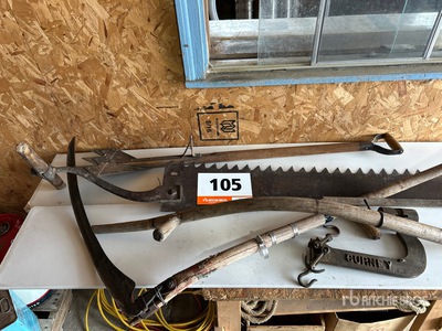 Miscellaneous Antique Scythe & Saw
