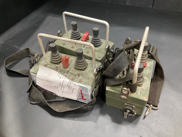 (3) HED DG-008-100 MTVR Winch Remotes