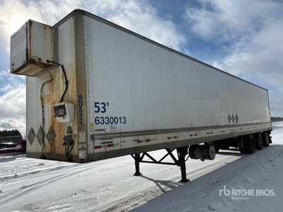 2010 Manac 94353102 53 ft x 102 in Tri/A Heated Van Trailer