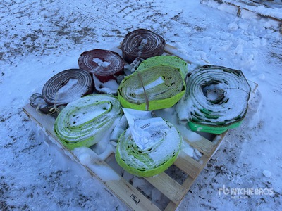 Quantity of (8) Heavy-duty PVC Layflat Hose