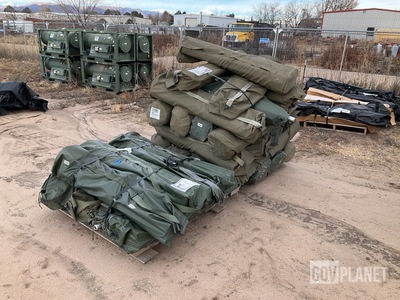 (28) Bags of Camouflage Screen Support Poles