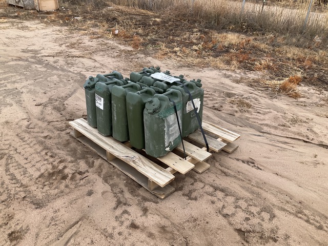 (9) Plastic Water Cans