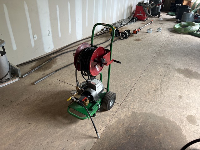 2021 Electric Eel EJ1500 Electric Sewer Jetting Machine