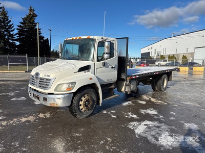 2010 Hino 338 4x2 Flatbed Truck