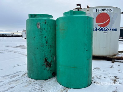 Quantity of (2) Poly Water Tank
