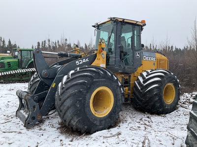 2012 John Deere 524K Chargeuse sur pneus (Inoperable)