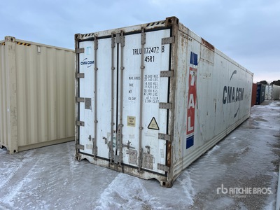 2008 40 ft High Cube Refrigerated حاويات تخزين