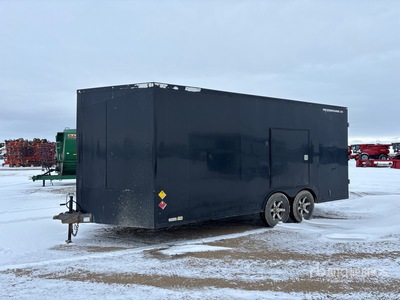 2016 Precision cargo PC026168518C 21 ft T/A Remorque fermée