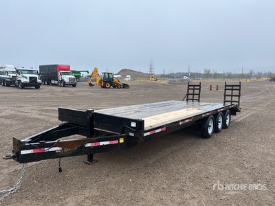 Homebuilt 22 ft Tri/A Equipment Trailer