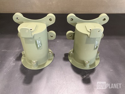 (2) General Dynamics 10059162 Mounting Brackets