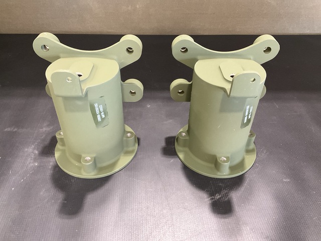 (2) General Dynamics 10059162 Mounting Brackets