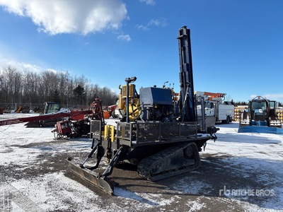 Tracked Geotechnischer Bohrer