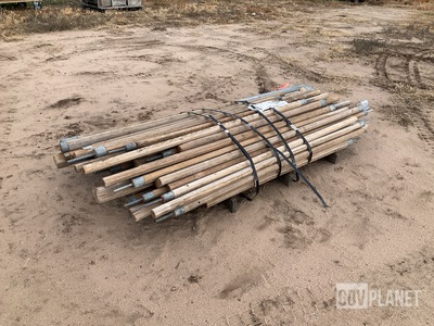 (65) Assorted Tent Poles