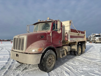2007 Peterbilt 340 6x4 T/A Dump Truck