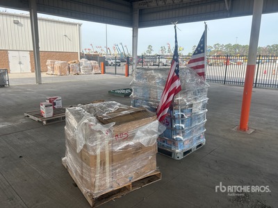 Quantity of (2) Pallets of Quantity of American Flags