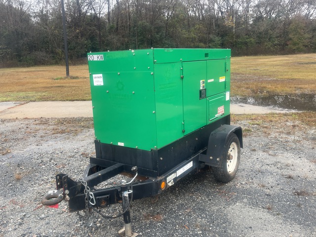 2018 Multiquip Whisperwatt DCA-25SSIU4F 20 kW Mobile Generator Set 2018 Multiquip Whisperwatt DCA-25SSIU4F 20 kW Mobile Generator Set