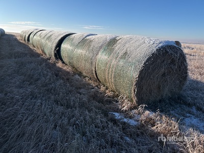 Quantity of (25) Round Hay Bales