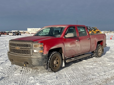 2015 Chevrolet Silverado 1500 4x4 Crew Cab Pickup