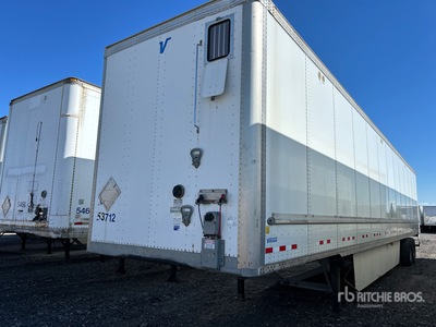 2017 Vanguard 53 ft T/A Van Trailer