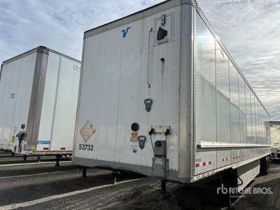 2017 Vanguard 53 ft T/A Van Trailer