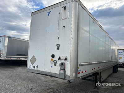 2017 Vanguard VXP 53 ft x 102 in T/A Van Trailer