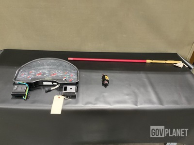 (1) Tachometer, (2) Indicators, (2) Gage Rods & Assorted Items