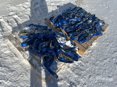 Quantity of (45) Straps (Unused)