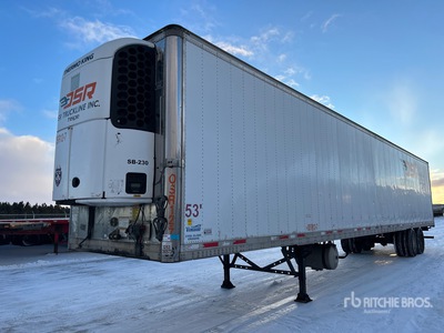 2014 CIMC 1RBR5305 53 ft x 102 in T/A Kühl-Anhänger