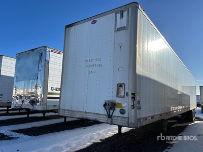 2010 Utility VS2DX 53 ft x 102 in T/A Van Trailer