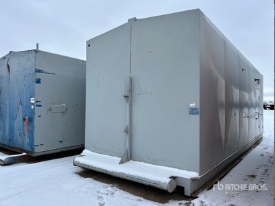 30 ft x 10 ft Skid-Mounted Storage Building