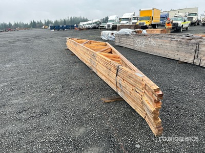 Quantity of 32 ft Wood Roof Truss