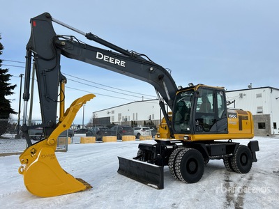 2015 John Deere 190GW excavadora de ruedas
