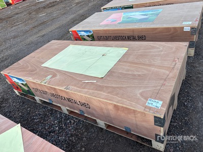 2025 AGR-LS1220 12 ft x 20 ft Metal Viehheim (Unused)