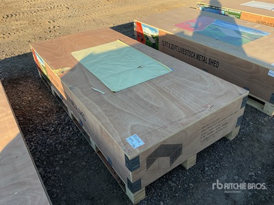 2025 AGR-LS1220 12 ft x 20 ft Metal Viehheim (Unused)