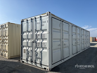 2025 40 ft High Cube Multi-Door 40 ft One-Way High Cube Multi-Door Storage Container (Unused)