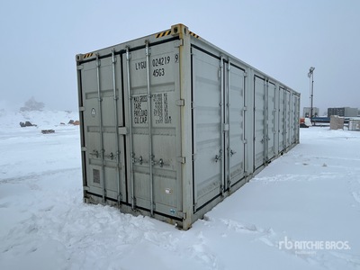 2025 40 ft High Cube Multi-Door Storage Container