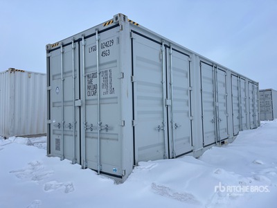 2025 40 ft High Cube Multi-Door Storage Container