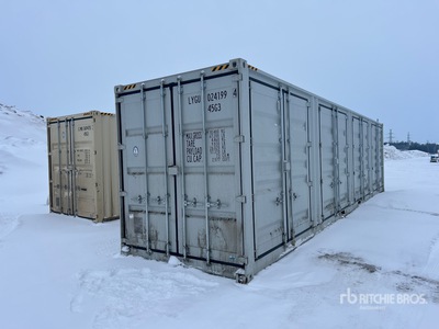 2026 High Cube 40 ft One-Way High Cube Multi-Door Storage Container