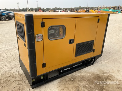 2014 Olympian GEP55-3 55 kVA Skid-Mounted Zestaw prądotwórczy