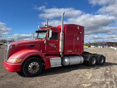 2007 Peterbilt 386 6x4 T/A Sleeper Truck Tractor