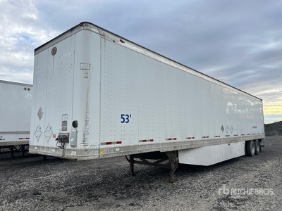 2012 Great Dane 53 ft T/A Van Trailer
