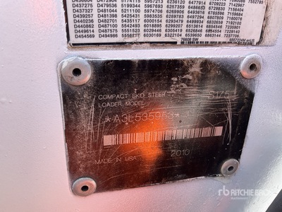 2010 Bobcat S175 Minicargador / Minicargadora