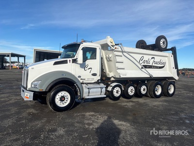 2018 Kenworth T880 14x4 Super 18 Five Axle Dump Truck