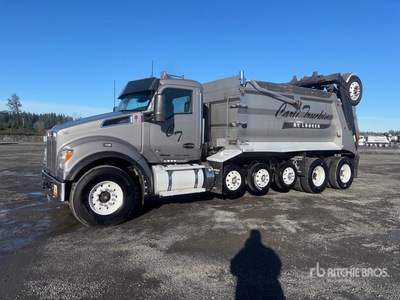 2020 Kenworth T880 14x4 Super 18 Vijfassige kiepwagen