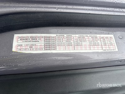 2025 Kenworth T880 14x4 Super 18 Five Axle Dump Truck